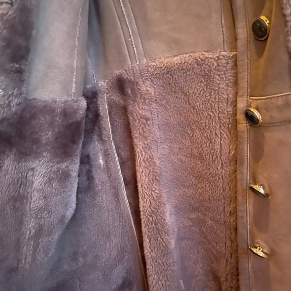 Tory Burch shearling coat - Picture 5 of 10